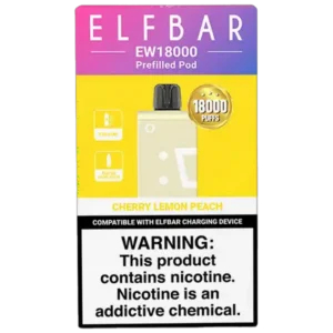 ELFBAR EW18000 CHERRY LEMON PEACH 5% FLVR CART