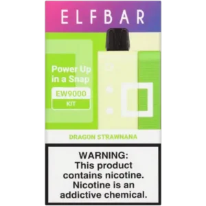 Elf Bar Dragon Strawnana EW 9000 Puff smart kit 5%