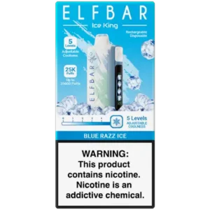 Elf Bar ICE King Blue Razz Ice 25000 Puff 5%