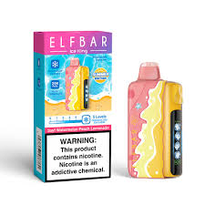 Elf Bar ICE King Sayf Watermelon Peach Lemonade 25000 Puff 5%